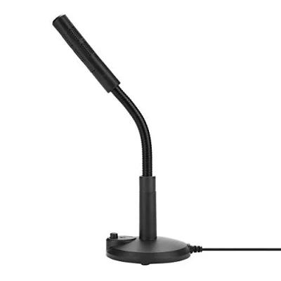 Abbildung von Topiky USB Mikrofon für Computer, Plug &amp; Play mit Kabel Omnidirektionales Desktop Studio Kompatibel PC/Laptop/Notebook Podcasts, Spiele und Aufnahmen