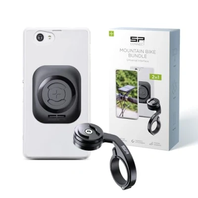 Abbildung von SP CONNECT Mountain Bike Bundle Universal Interface SPC+ handyhalterung Fahrrad MTB Mountainbike Lenker