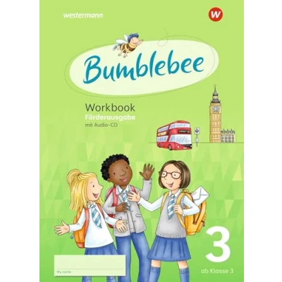 Abbildung von Bumblebee Ausgabe 2021 für das 3. / 4. Schuljahr: Workbook Förderausgabe 3 (Bumblebee + 4: Schuljahr)