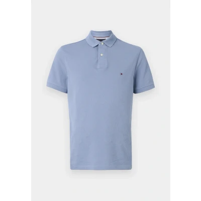 Abbildung von Tommy Hilfiger Regular Poloshirt, Herren, Größe: XS, Brisk blue