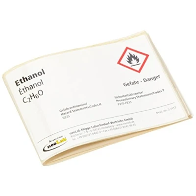 Abbildung von neoLab 2 1112 Flaschen Etiketten Ethanol (10 er Pack)