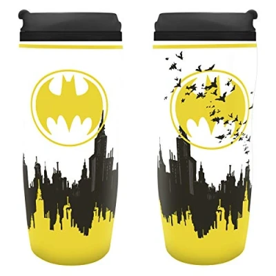Abbildung von ABYSTYLE DC Comics Batman Reisebecher Logo