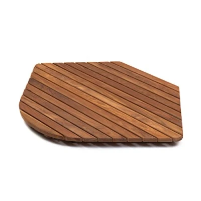 Abbildung von asinox TEK3A7272R Duschmatte aus Teakholz, Eckig, 72 R