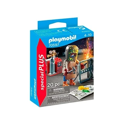 Abbildung von Playmobil® 70597 Schweißer mit Ausrüstung Konstruktions Spielset