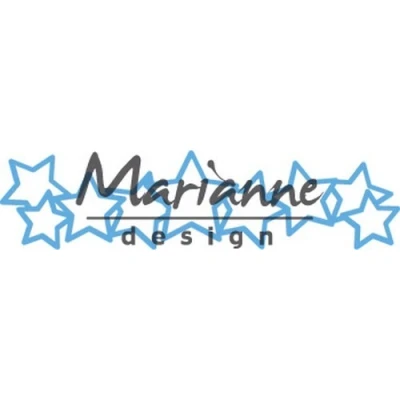 Abbildung von Marianne Design Creatables Präge und Stanzschablone Viele Sterne