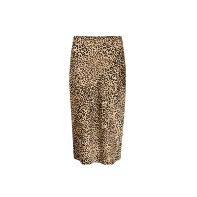 Abbildung von Saint Tropez Zackysz Bleistiftrock, Damen, Größe: 34, Creamy leopard