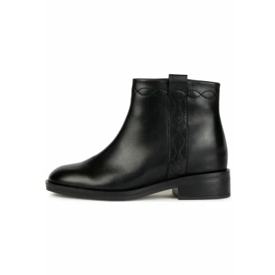 Abbildung von Geox Ankle Boot schwarz, Damen, Größe: 36, Schwarz Schuhe