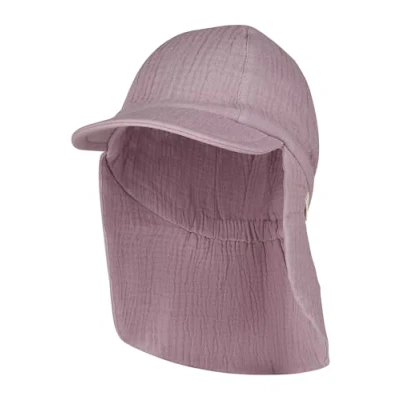 Abbildung von Sterntaler MIT Nackenschutz Musselin Mütze für Kinder, Größe: 49, Lilac