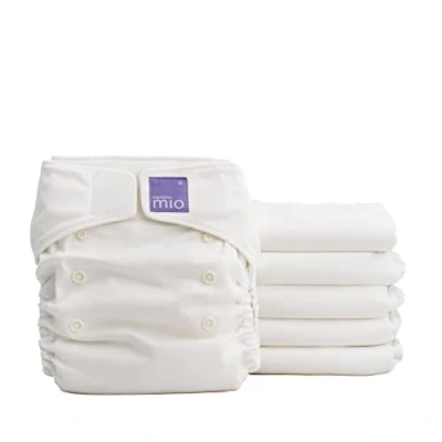 Abbildung von Bambino Mio, miosolo wiederverwendbare windel set, weiss