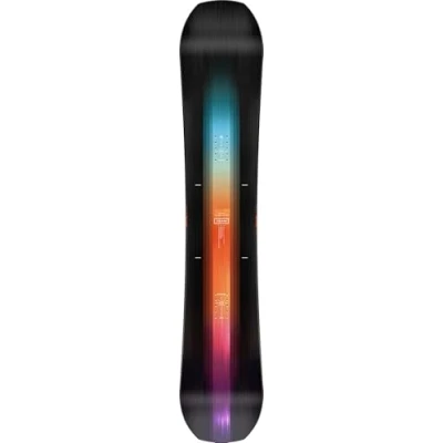 Abbildung von Nitro Snowboards Herren Team Wide Board &#039;25, Freestyle/Freerideboard, Directional Twin, Trüe Camber, All Terrain, Wide, für große Füße