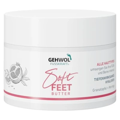 Abbildung von GEHWOL Fußcreme FUSSKRAFT *Soft Feet Butter* Granatapfel&amp;Moringa, 1 tlg.
