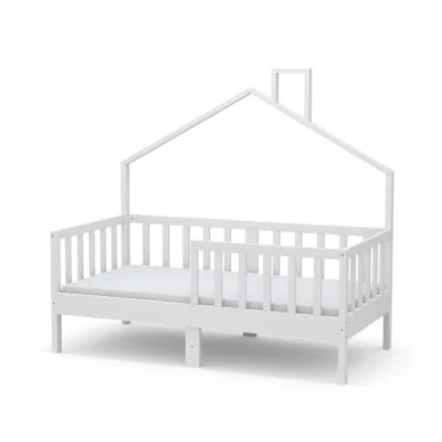 Abbildung von VitaliSpa Hausbett Justus, Weiß, 70x140 cm mit Matratze