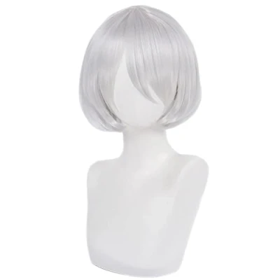 Abbildung von HIROAKIYA 2B Wig, Cosplay Wig with Cap for NieR Automata