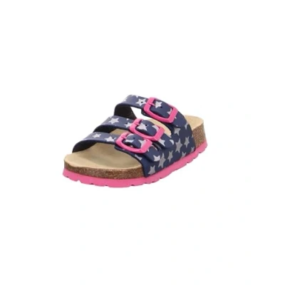Abbildung von Superfit Mädchen Fussbettpantoffel Pantoffeln, Blau Hellblau 8400, 38 EU