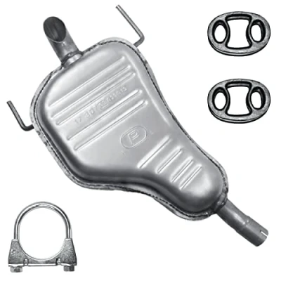 Abbildung von Endschalldämpfer Auspuff Endtopf für Opel Astra 3 III H Limousine,Kombi,Schrägheck 1.6 1.8
