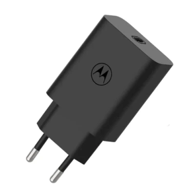 Abbildung von Motorola Chargers Turbopower 30W USB PD Netz Schnellladegerät/Stromadapter mit 1M C bis Kabel.