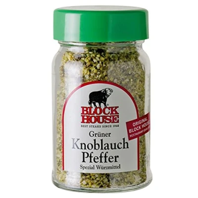 Abbildung von Block House Grüner Knoblauch Pfeffer, 12er Pack (12 x 50 g)