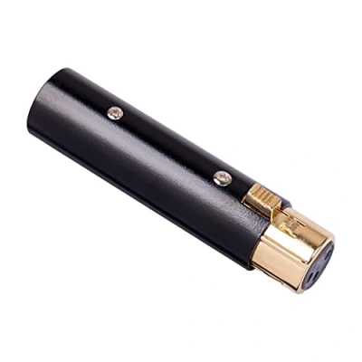 Abbildung von XLR 3 Pin Buchse Stecker Adapter, Audio Schnittstellen, für Stereo Mikrofon Kabel