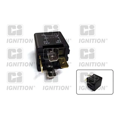 Abbildung von QUINTON HAZELL XRL101 Relais, Kraftstoffpumpe VOLKSWAGEN: GOLF 2, Amarok Pickup, LT 28 46 2 Kasten, AUDI: A4 B8 Limousine, A6 C5 Avant, B5 Avant