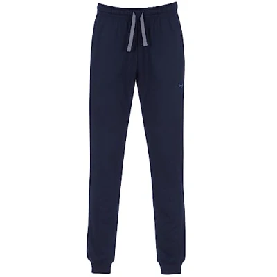 Abbildung von Trigema Damen 575096 Sporthose, Blau (Navy 046), 56 (Herstellergröße: XXXL)