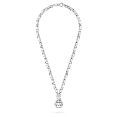 Abbildung von Philipp PLEIN Herren Kette Halskette Edelstahl Silber ICON CHAIN PJ9EA04NU