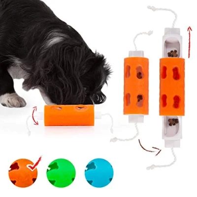 Abbildung von Edupet Hundespielzeug Dog Toy Roller, L&auml;nge 10 cm orange