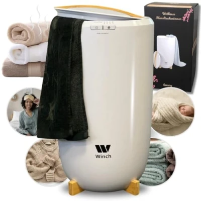 Abbildung von Winch Heizgerät Luxus &amp; Wellness Handtuchwärmer, stylisches Design, Netzbetrieben