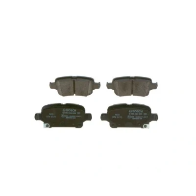 Abbildung von BOSCH 0 986 424 839 Bremsbelagsatz Low Metallic mit integriertem Verschleißsensor OPEL: Astra K Sports Tourer, Schrägheck