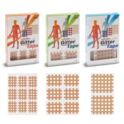 Abbildung von NASARA Original Gitter Tape im 3er Sparset (1x Typ A, 1x B, C) 3 St