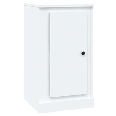 Abbildung von vidaXL Sideboard, Kommode mit viel Stauraum, Beistellschrank Schrank für Schlafzimmer Wohnzimmer, Anrichte Lagerschrank, Weiß Holzwerkstoff