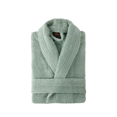 Abbildung von Top Towel Unisex Elegant Bademantel, WASSERGRÜN, XL