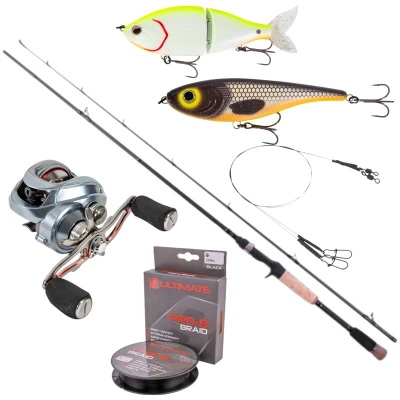Abbildung von Ultimate Vital Baitcasting Angelset Raubfischset