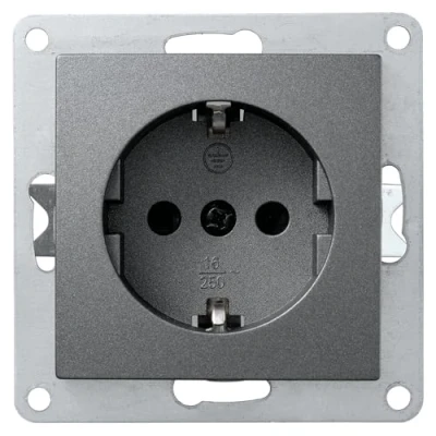 Abbildung von McPower Steckdose Schutzkontakt Flair, 250V /16A, Klemmanschluss