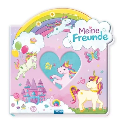 Abbildung von Trötsch Eintragealbum Meine Freunde Einhornwelt: Freundealbum Kindergarten Feunde Erinnerungsalbum (Einhornwelt: Alles rund ums Einhorn)
