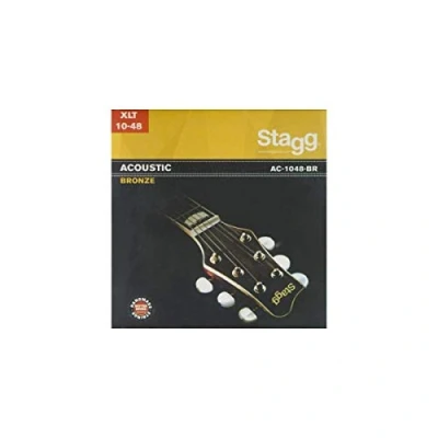 Abbildung von STAGG Saitensatz f. Westerngitarre Bronze/xtra lt