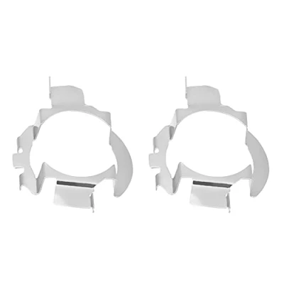 Abbildung von Keenso Auto LED Scheinwerfer Adapter, 1 Paar H7 Scheinwerferlampen Halter für A3 A4L A6L, E Klasse ML