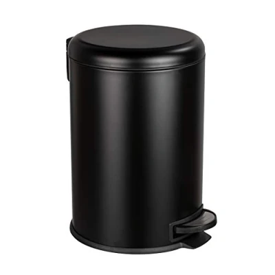 Abbildung von WENKO Mülleimer &quot;Leman Easy Close&quot;, 20 L, mit Absenkautomatik, Industrial Stil, Stahl/Kunststoff