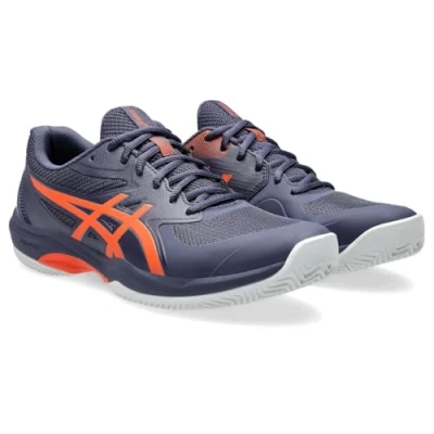 Abbildung von Asics GAME CLAY Tennisschuh für Sandplätze, Herren, Größe: 40.5, Indigo fog/nova orange Textil/synthetik