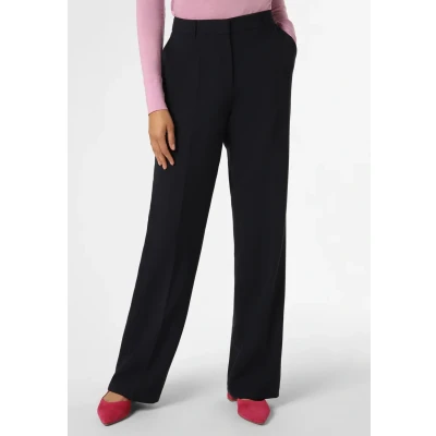 Abbildung von s.Oliver BLACK LABEL Bügelfaltenhose, in Unifarbe