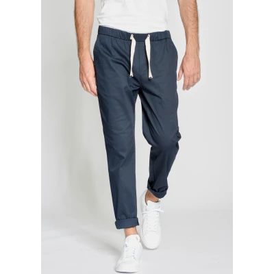 Abbildung von GANG Schlupfchinohose &quot;94SANTO JOGGER&quot;, Jogger Style mit Gummizug und Tunnelzug Verschluss