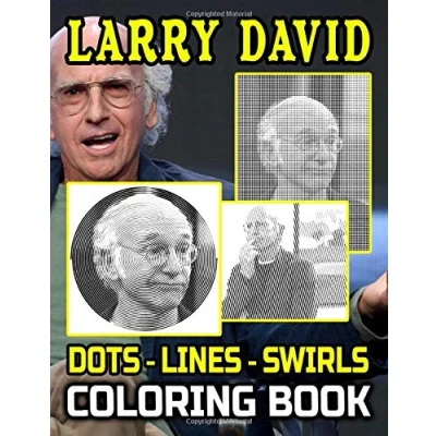 Abbildung von Larry David Dots Lines Swirls Coloring Book: Color Activity Books For Kids And Adults
