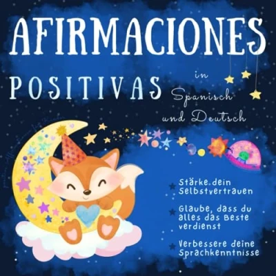 Abbildung von Afirmaciones positivas, Positive Affirmationen für Kinder in Spanisch und Deutsch: Vokabeln Buch zum lernen, lernen Anfänger, Libros en español para niños