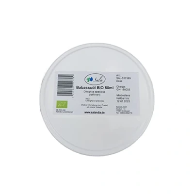 Abbildung von Sala Babassuöl raffiniert food grade BIO (50 ml Dose)