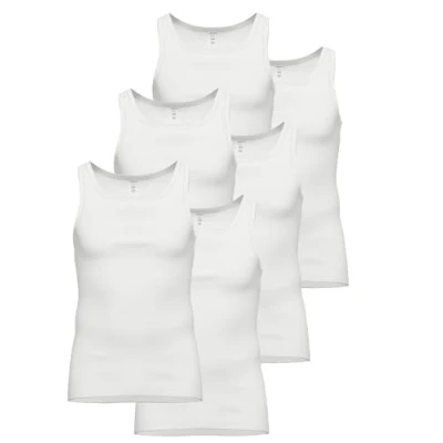 Abbildung von Ammann 2PACK Unterhemd/shirt, Herren, Größe: Large, Weiß