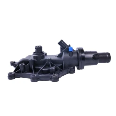 Abbildung von GATES TH40283G1 Kühlwasserthermostat 83 mit Dichtungen Gehäuse RENAULT: CLIO 3, SCENIC 2, MEGANE 2