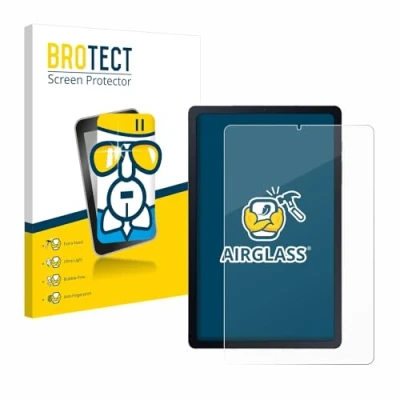 Abbildung von BROTECT Schutzglas für Samsung Galaxy Tab S6 Lite WiFi 2024 Schutzfolie Panzer Folie Glas [Extrem Kratzfest 9H, Anti Fingerprint, Ultra Transparent]