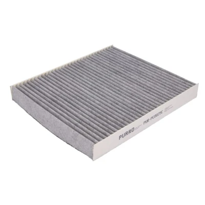 Abbildung von PURRO PUR PC0025C Innenraumfilter Aktivkohlefilter 252,5 220 30 SEAT: IBIZA 5, Arona, VOLKSWAGEN: Polo VI, T Cross, Taigo, SKODA: Kamiq