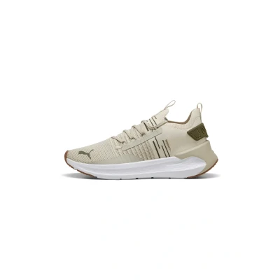 Abbildung von Puma Softride Symmetry Fuzion Unisex Sneaker low, Größe: 42.5, Desert dust/alpine snow/olive Schuhe