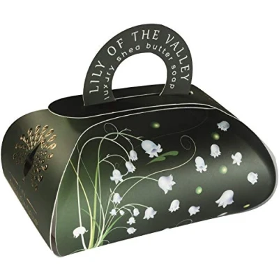 Abbildung von the English Soap Company, Large Gift Bag Bath Soap, Lily of Valley, 260g