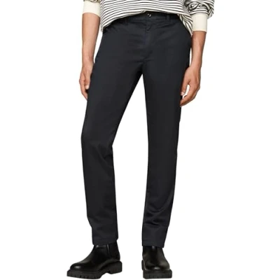 Abbildung von Tommy Hilfiger Denton Printed Structure Chino, Herren, Größe: 32x34, Desert sky